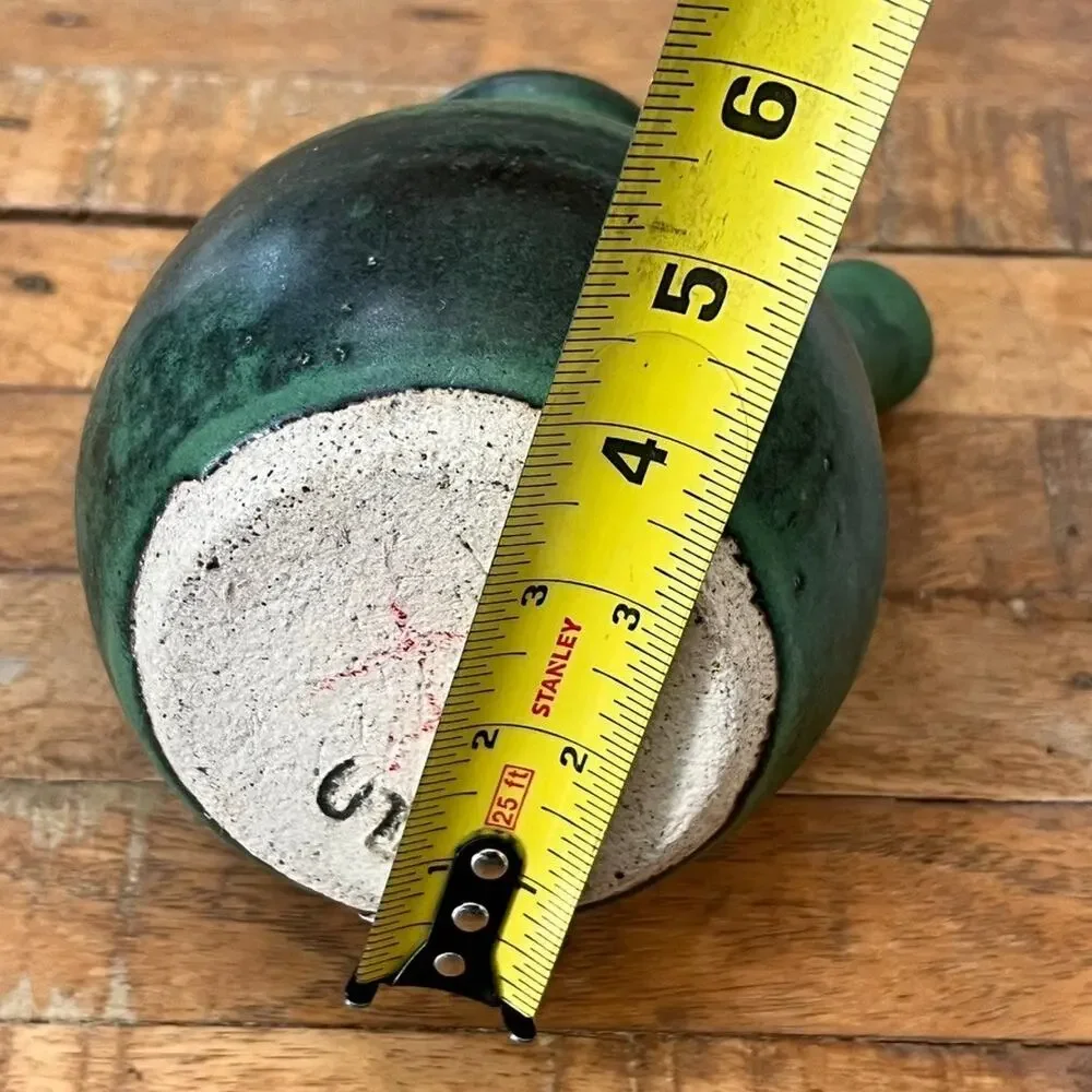 Studio Art Pottery Vassel With Spout 7